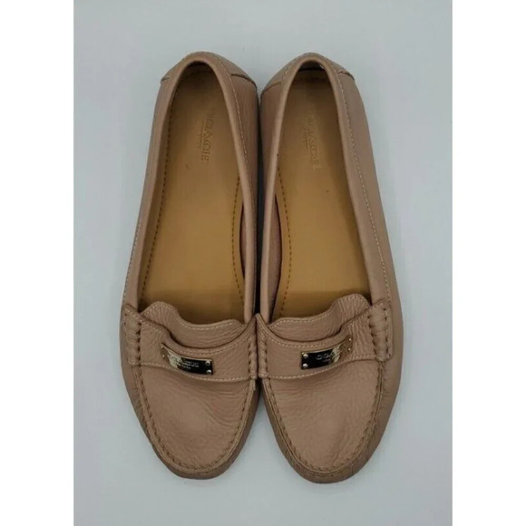 COACH Fredrica Tan Leather Shoe Womens size 9.5B US 39.5 EUR Loafers Flats - Picture 3 of 11